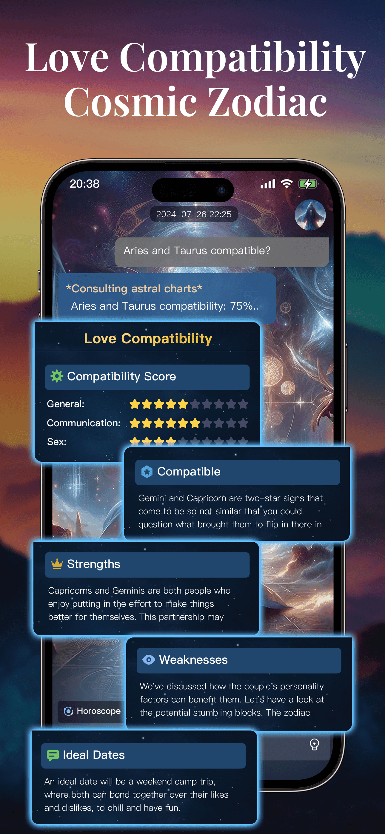 Love Compatibility Interface